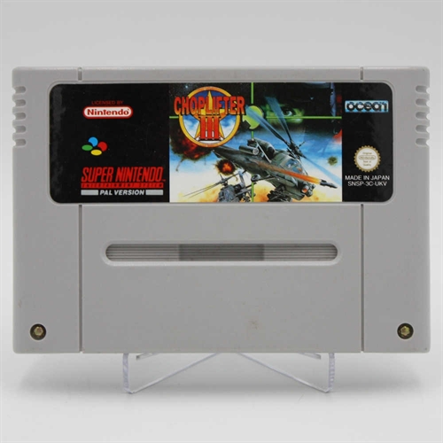 Choplifter III - SNES - Cartridge - (UKV) (A Grade) (Genbrug)